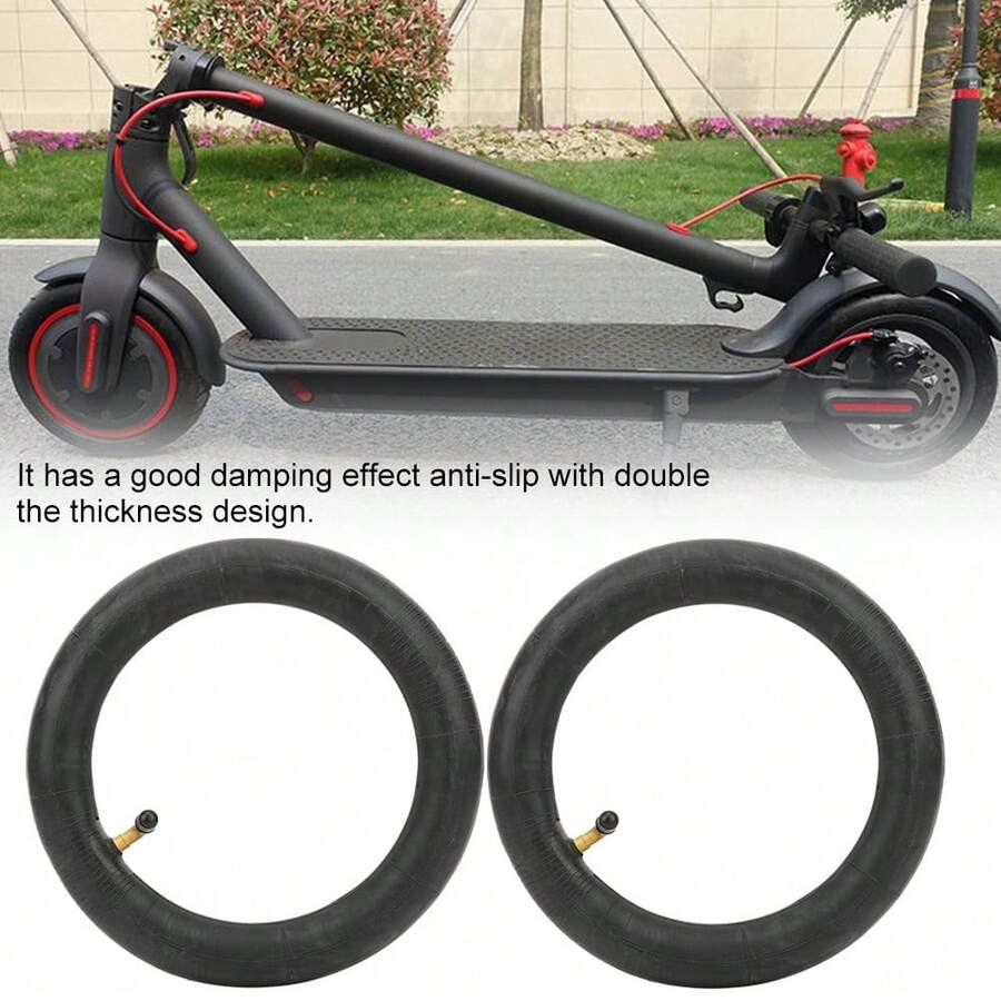 2PCS 8.5in WearResistant Inflatable Tire Tube Inner Tube Fit For M365 Electric Scooter - Multicolor - View 1