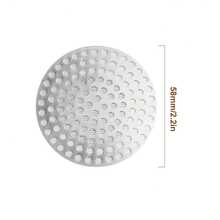 1pc Espresso Double Layer Coffee Filter, 51/53/58mm Espresso Puck Screen Reusable Coffee Filter Screen, Double Layer Lower Shower Screen Fine Mesh PlateStainless Steel Coffee Filter For Portafilter Basket Espresso Accessories Back To School - Silver - View 8