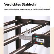 Schuhregal, 4 Ebenen Schuhschrank, Schuhstände, Schuhablage aus Kunststoff, Schmales vertikales Schuhregal, Ständerregale, 60*23*58cm, für Flure, Räume