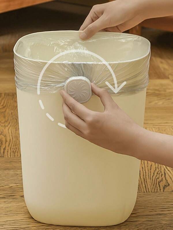 1/3/5pcs Twist-Proof Anti-Slip Garbage Bag Holder - Made Of Durable PP Material, Suitable For Kitchen, Bathroom, Living Room, And Outdoor Use To Keep Trash Bags And Off The Ground