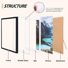 Superlele 10/15/20 Pack Picture Frames Set, Picture Frames Collage Wall Decor For Assorted Photos, Three Sizes 8x10, 5x7, 4x6 For Wall Hanging Or Tabletop Display, Home Decor, Room Decor