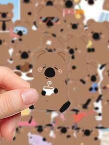 YWWBLD 50 buc Setonix Brachyurus autocolante PET cadou desene animate decorare album laptop bagaje chitară apă pahar telefon carcasă DIY Decal