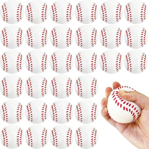 5/10/20/30 pièces Balles anti-stress en forme de ballon de soccer, balles de soccer en mousse douce, jouets à presser pour le sport. Récompense de carnaval, thème sportif pour fête (aléatoire)