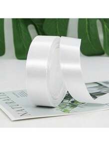 1 Roll 22meters, Champagne Golden Packaging Ribbon Bow, Color Ribbon, Polyester Satin Ribbon, Gift Box Silk Ribbon, Jacquard Woven Ribbon