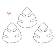 1/3/5pcs Reusable Metal Climbing Plant Stems Support Stake, Unique Design Plant Stake, Garden Decor, Flower Pot Decor, Plant Trellis, Ideal For Healthy Growth Of Indoor Plants