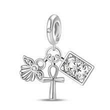 Pingente faça você mesmo em prata esterlina 925, 1 unidade, Ocean Encounters Journey: charms de prata inteligentes são uma coleção de costumes oceânicos e sonhos de viagem