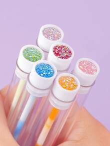 1 cây cọ chuốt mascara dùng một lần cán pha lê, cọ chải lông mi cầm tay. - Nhiều màu - Xem 7