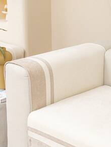 1 件四季沙发垫套，现代简约防滑沙发座椅保护套，可机洗防尘沙发套，柔软防褪色，适用于卧室、办公室、客厅、L 型和 1/2/3/4 座沙发