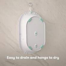 4 In 1 Grow With Me Baby Bathtub For Newborn To Toddler, White, Rigid Baby Bath, Unisex - 1 - View 5