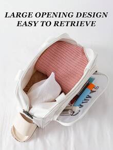 1 件全息防水干湿分离斜跨单肩包，短途旅行/海滩/健身房用手提包 - 彩色 - 查看 3