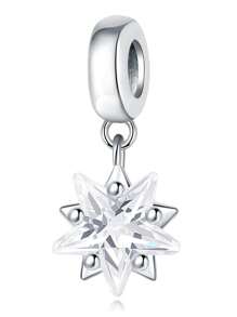 STYFNE 1 pingente de estrela, pingente de planeta estrela dourado, pingente de céu estrelado misterioso, pingente de pérola lua apanhador de sonhos, pingente de menina sentada na lua com miçangas, para pulseira faça você mesmo, joias femininas, presente diário