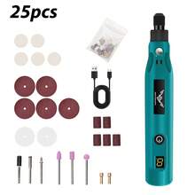 Handheld Mini Electric Grinder Polishing Sanding Machine, Complete Set With Small Electric Drill And Carving Tool For Jade, Wood Sculpture Tools