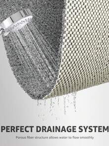 Non-Slip Loofah Shower Mat - Soft And Absorbent Bath Mat, Quick Drying Bath Mat PVC Loofah Shower Stall Mat Bathtub Mat For Comfortable Showering, Kitchen Area Rugs, Laundry, Bedroom, Shower, Indoor Mat, Bathroom Accessories