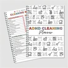 1 Stück ADHS-Jahresputzplan, 36-seitiger Jahresputzplan, ADHS Putzplan ist eine Haushaltsorganisationsliste, die tägliche, periodische, monatliche und jährliche Reinigung abdeckt, inklusive Zeitpläne, Schnell-Putz-Tipps, geeignet für Küche, Bad und Schlafzimmer, Schulbedarf, Rückkehr zur Schule