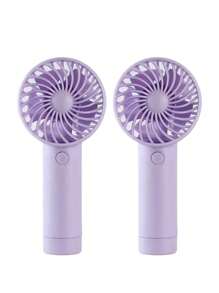 1pc Mini & Lovely Summer Handheld Fan With Usb Interface And Data Cable, Suitable For Outdoor, Indoor And Office, Powerful And Convenient For Travel, A Cool Gift For Date