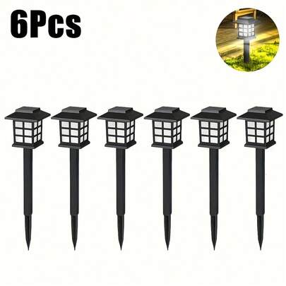 ⚡️ WIRE-FREE SOLAR LIGHTS ⚡️ 6/12 WATERPROOF YARD LIGHTS|AUTOMATIC LIGHT UP AND DOWN|10 HOURS OF ROMANTIC AMBIENCE|GARDEN LAWN PATIO GODS|DURABLE UPGRADE MODELS.