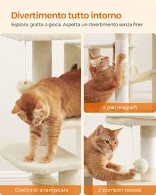 Cat Trees & Condos - Beis - Ver 9