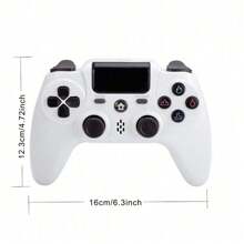 Control inalámbrico actualizado compatible con mando de , compatible con /Pro/Slim/Windows PC, joystick compatible con con panel táctil/toma de auriculares estéreo/control de movimiento de seis ejes/cable de carga