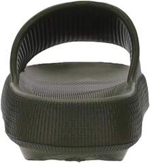 Joomra Pillow Slippers Women And Men Non Slip Quick Drying Shower Slides Bathroom Sandals |   Ultra Cushion |   Thick Sole - 軍綠色 - 查看 9