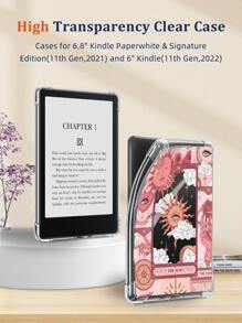 Funda protectora para iPad compatible con iPad de 10.ª generación, iPad (A16) de 11 pulgadas de 11.ª generación 2025, iPad Mini 4/5/6/7, compatible con Samsung Galaxy Tab A8 de 10.5 pulgadas de 2022, Kindle Paperwhite de 12.ª generación 2024, modelos como Tab P11. Las cuatro esquinas de la funda protectora son antichoque, ligeras y fáciles de transportar.