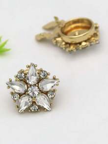 1 Set de Botones Decorativos con Diseño de Estrella, Acentos de Moda para Ropa de Negocios, Casual, Formal, Unisex, Aleación de Zinc, Adecuado para la Escuela en Todas las Estaciones - Botones - Ver 4