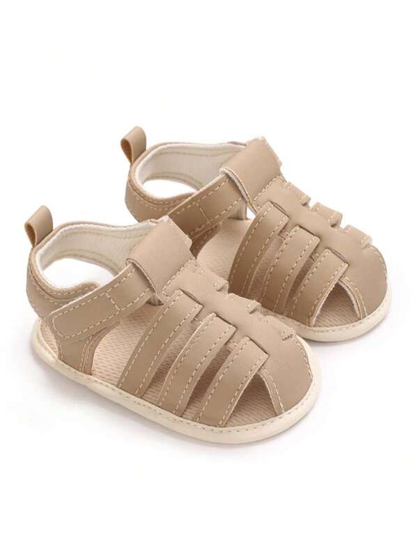 0-1 Year Old Infant Closed Toe Sandals, Infant Boys Soft Bottom Comfortable First Walking Shoes, Summer
