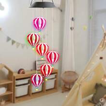 1pack Wind Chime Light Sets Color Changing Solar Powered Hanging Mobile Decorative Lamp For Home Bedroom Garden Yard Balcony Holiday Party Decoration - Multicolor - View 13