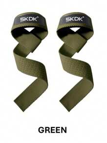 SKDK 1 Par de Muñequeras de Levantamiento de Pesas SKDK con Manijas Extras - Muñequeras de Malla para Fitness para Dominadas, Entrenamiento de Fuerza y Culturismo - Múltiples Colores, Esenciales para Culturismo | Muñequeras Ajustables | Soporte de Muñeca de Malla, Accesorios de Muñequeras de Levantamiento de Pesas para Gimnasio