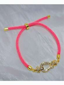 Pulsera minimalista multifuncional con hebilla en forma de herradura