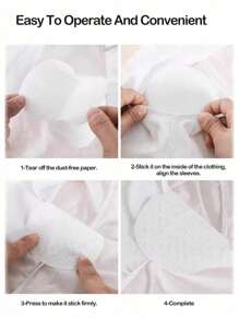 Almohadillas absorbentes desechables para el sudor en axilas. Parche absorbente eficaz, transpirable, invisible y ligero. Absorbe el sudor, cómodo e inodoro. Fácil de usar. Ideal para hombres y mujeres en verano (10/20/50 unidades). Cuidado corporal para viajes y deportes.