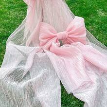 1pc Extra Large Pink Bow Suitable For Birthday Wedding Theme Party Background Decoration, Arch Wall Window Outside Arrangement - Multicolor - View 11