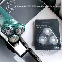 3 件电动剃须刀替换刀片，兼容飞利浦、Flyco 和其他品牌电动剃须刀，适合箔剃须刀型号 3000、2000、1000、Flyco FR8 系列刀片，是送给父亲、丈夫、男朋友的绝佳礼物