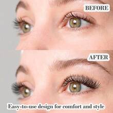 1 par de pestañas postizas magnéticas reutilizables e impermeables, fáciles de aplicar, sin pegamento, duraderas y resistentes, suaves y mejoradas, aspecto natural.