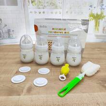 Bimirth 全新11件套180毫升蓝色粉色奶瓶套装多功能新生儿男孩女孩适用 - 彩色 - 查看 3