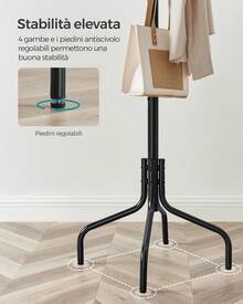 Coat Racks - Sort - Vis 3
