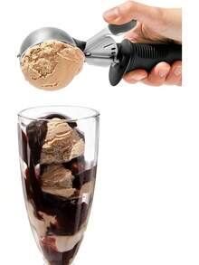 OXO Good Grips - Cuchara de helado clásica, Negro - Curvo - Ver 6
