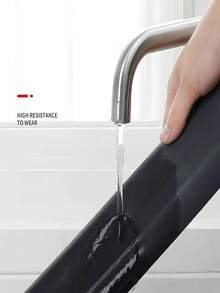 1 pieza Tope de puerta de hule y textil de alta resistencia - Burlete a prueba de sonido y ahorro de energía, adecuado para puerta de dormitorio - Sello de fondo de puerta impermeable de 93 cm - Multicolor - Ver 5