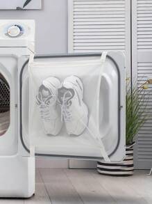 1pc Reusable Laundry Wash Bag For Shoes & Clothes, Adjustable Dryer Strap, Protects From Deformation & Quiet, Mini Wash Bag Available For Household, Dorm, Apartment, Laundromat, Hotel