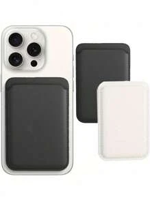 1 pieza Soporte magnético para tarjeta de teléfono Wallet con accesorios de pared Magsafe Mag Safe para teléfono 16 15 14 13 12 Pro/Pro Max/Plus/Mini serie de estuches de seguridad para mujeres y hombres Walleet Walleset