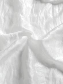 女士无肩带荷叶边及地婚纱 - 白色 - 查看 5