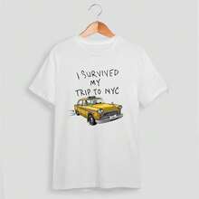 Holland I Survived My Trip To NYC T-Shirt [Unisex] - White - View 1