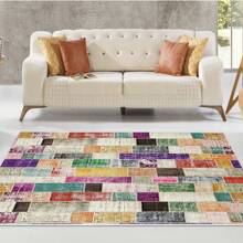 Alfombra turca Inci de impresión digital HECHA EN TURQUÍA - Alfombra suave, lavable con respaldo de fieltro antideslizante - Felpudo decorativo moderno, adecuado para sala de estar, dormitorio, pasillo o entrada - Disponible en 7 tamaños (50 * 60, 50 * 80, 60 * 100, 80 * 120, 80 * 150, 80 * 200, 80 * 300 cm). Diseño de secado rápido, muy absorbente, suave y cómodo. Apto para uso tanto en interiores como en exteriores