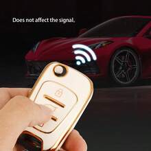 三键翻盖钥匙扣套，适用于 i20、i30、ix35、i35、Accent、Kia、Picanto、Sportage、K5 等车型，时尚女士钥匙扣 - 羅馬數字扣 - 查看 11