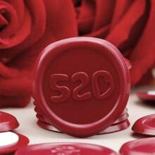 25 pezzi di adesivi con sigillo di cera a motivo 520, adesivi autoadesivi per buste, inviti di matrimonio, biglietti di auguri, confezioni regalo, articoli per il ritorno a scuola, forniture scolastiche
