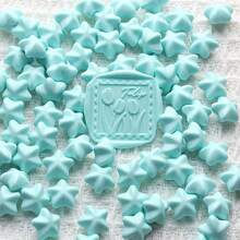 100 pezzi di perline di cera lacca di colore metallico a forma di stella vintage, perfette per decorare buste, inviti di matrimonio, confezioni regalo, articoli per la scuola, forniture scolastiche