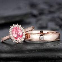 Conjunto de 2 anéis de moda feminina, anéis de metal com design elegante e doce e pedra de zircônia, adequados para o Dia dos Namorados, feriados, viagens, encontros, festas, casamentos, noivados, esposas, namoradas, aniversários de mães, aniversários, presentes de Ano Novo, todas as estações