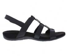 Vionic Amber Womens Shoes - 黑色/鱷魚皮 - 查看 3