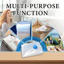 15/10/1透明真空压缩袋真空收纳袋真空衣物旅行收纳袋压缩袋套装衣柜收纳袋行李箱分类袋便携旅行箱衣物收纳袋服装分类收纳袋旅行收纳袋衣物打包袋旅游必备