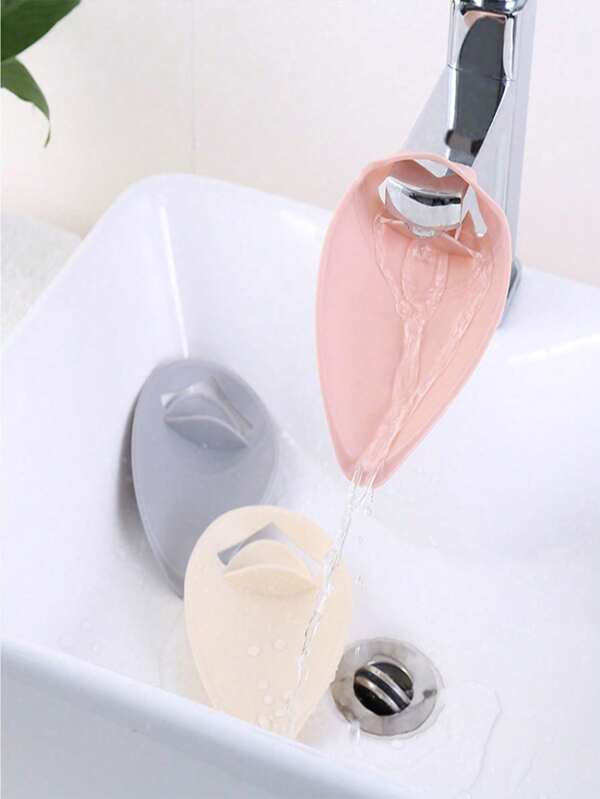 1pc Faucet Extender, Water Trough Extension, Sink Faucet Lengthener, Water Diverter, Home & Back To School Supplies