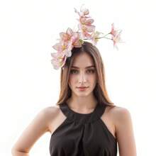 1Pc Wedding Photography For Women Headdress Decor Accessory Bridal Tea Party Wedding Headpieces Headband Bride The Flowers Hair Band, Diadema, Hair Hoop